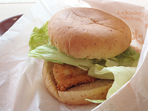 チキンフィレサンドセット