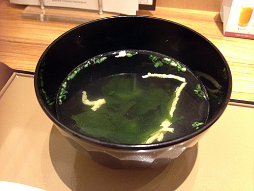 やよい軒　ワカメスープ