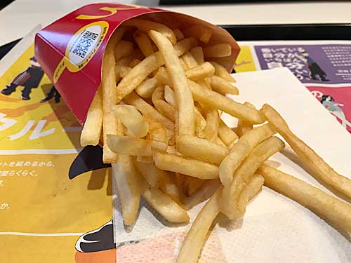 マクドナルド　フライドポテト
