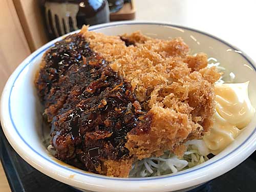 かつや　テリマヨ合盛りカツ丼