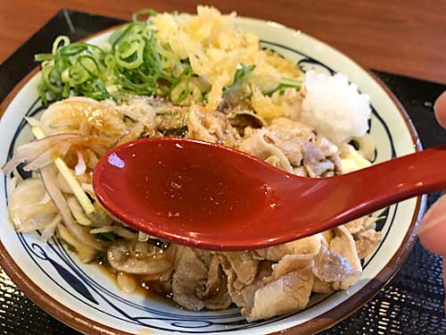 豚しゃぶぶっかけのおつゆ
