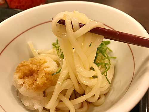 なか卯　すだちおろしうどん