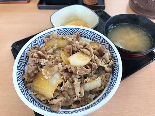 吉野家　牛丼