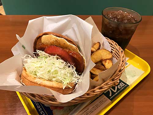 フレッシュネスバーガー　スパムバーガー