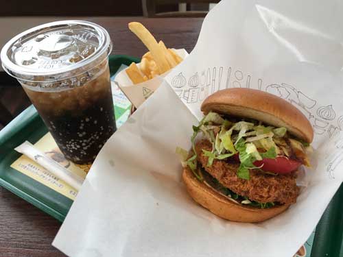 モスバーガー　北見しょうゆタレとんかつバーガー