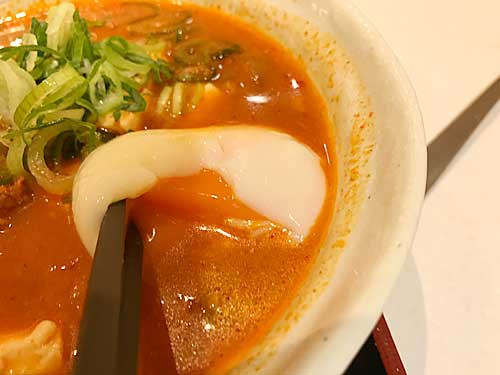 松屋の温泉玉子