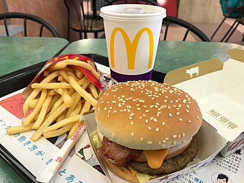 マクドナルド　アメリカンデラックスバーベキュー ビーフ