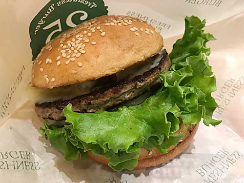 ポルチーニトリュフチーズバーガー