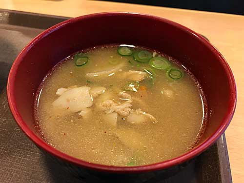 すき屋　とん汁