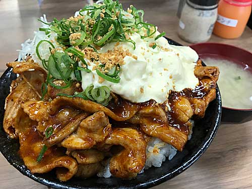 伝説のすた丼屋　ガリタル辛すた丼