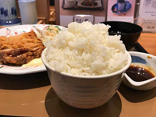 ごはんお替り