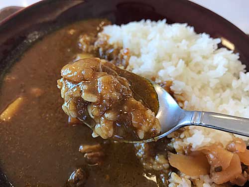 サラ旨ポークカレーのルーとライス