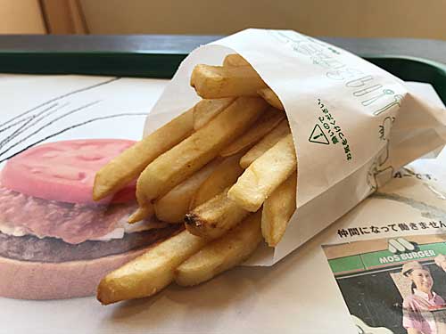 モスバーガー　フライドポテト