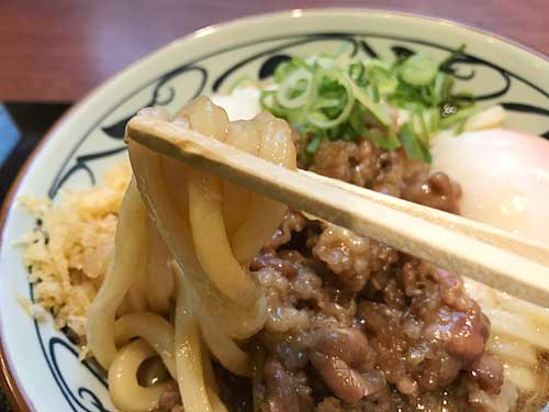 丸亀製麺の自家製麺