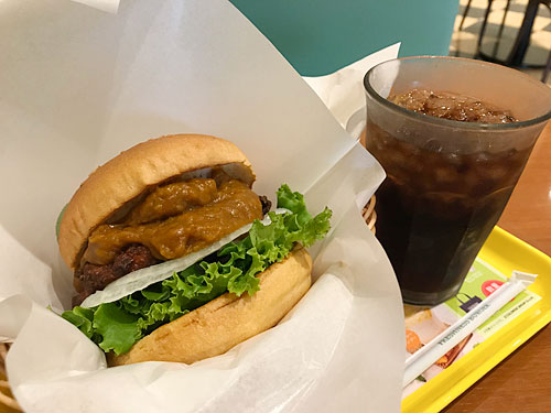 フレッシュネスバーガー　スパイスカリーチキンバーガー