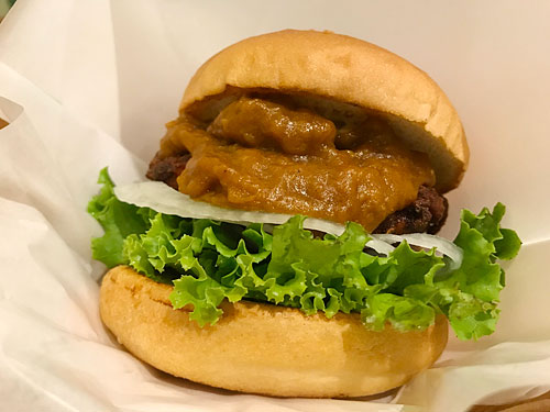 スパイスカリーチキンバーガー