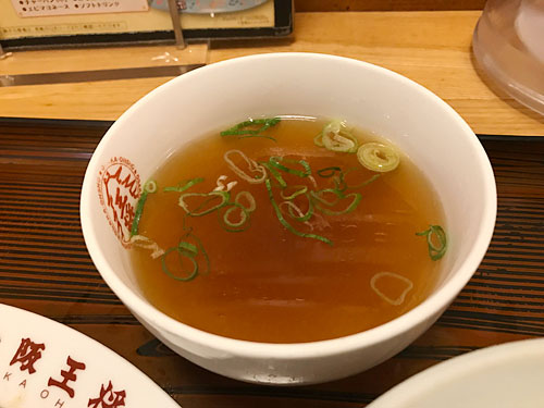 大阪王将　中華スープ