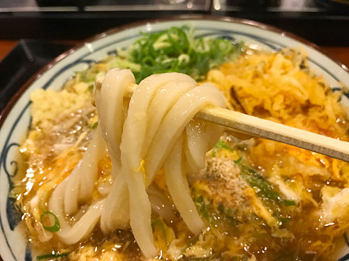 丸亀製麺のうどん