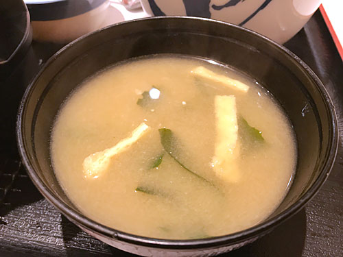 松屋　みそ汁