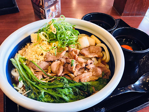 丸亀製麺　鴨すきうどん