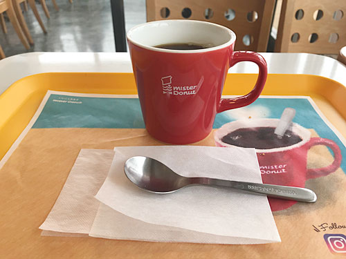 ミスタードーナツ　ブレンドコーヒー