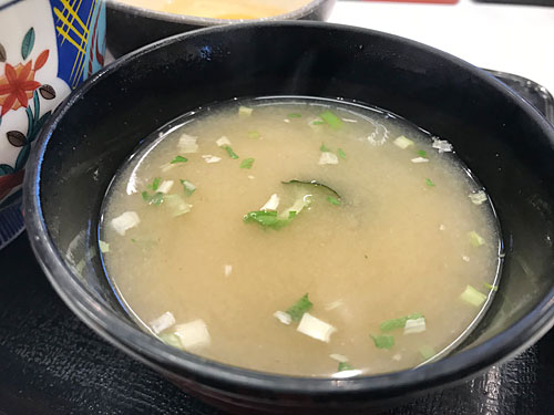 吉野家のみそ汁