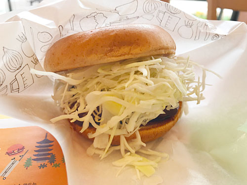 ロースカツバーガー