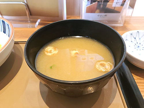 やよい軒　みそ汁