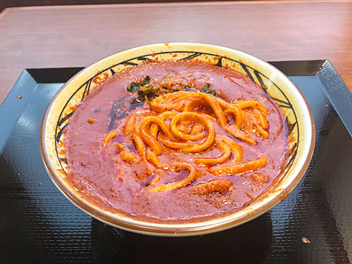 うどん残しました