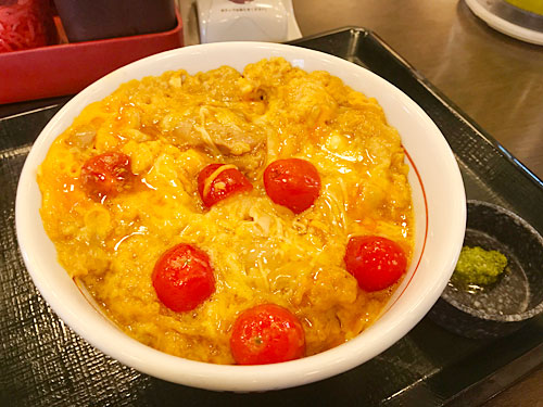 なか卯　親子丼イタリアン