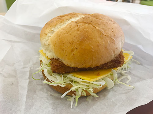 洋風チキンカツサンド