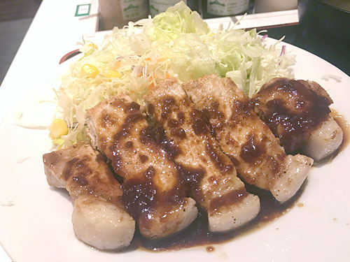 厚切り豚テキ
