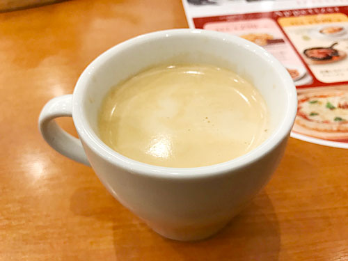 ココスのホットコーヒー