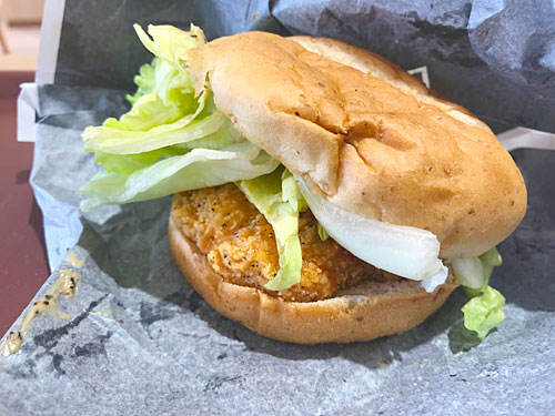 ブラックホットサンド