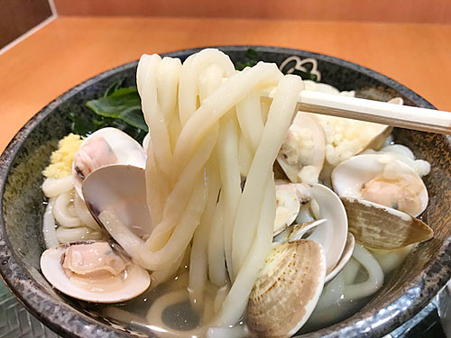 はなまるうどんの麺