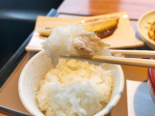 しまほっけとごはん