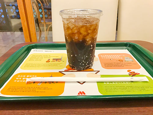 モスバーガー　コーラ
