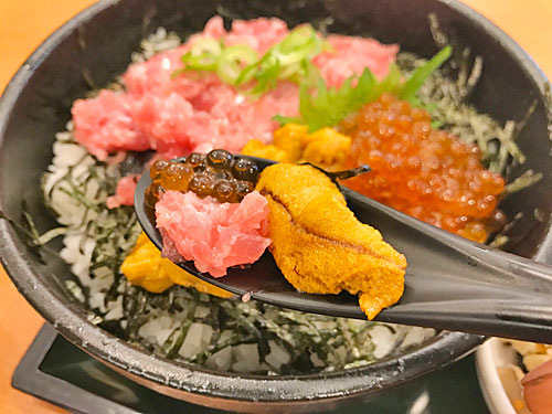 海鮮三種丼の具