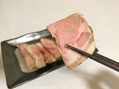ローストポークを実食