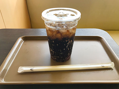 モスバーガー　コーラ