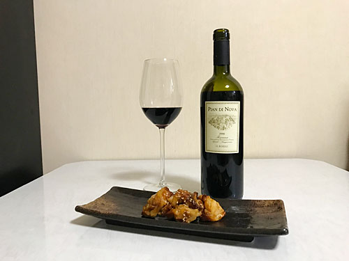 Il Borro Pian di Nova 2006と炭火焼ローストチキン