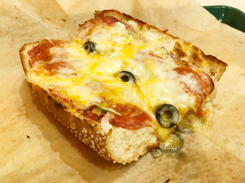 ピザ・ベーコン・イタリアーナ