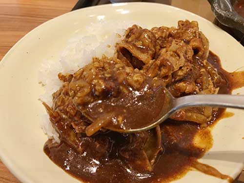 しょうが焼カレー