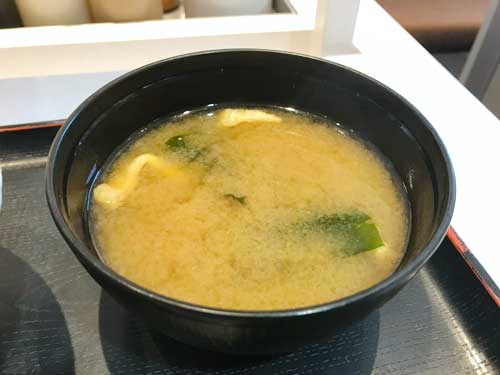 松屋のみそ汁