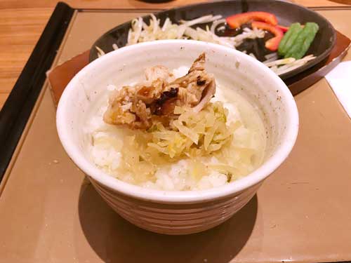 出汁茶漬け鶏肉ver.