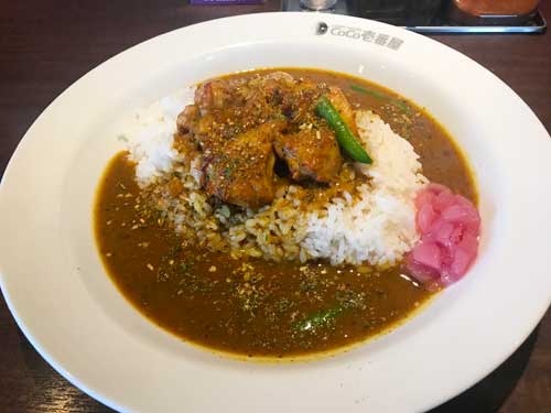 CoCo壱番屋　チキンスパイスカレー