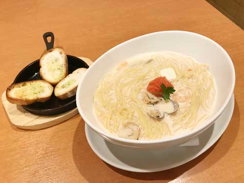 COCO'S　明太子のクリームスープパスタ