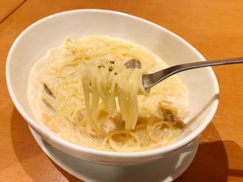 ココスのパスタ