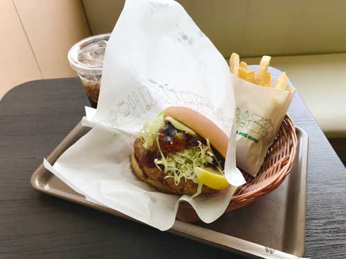 モスバーガー　とり竜田バーガー