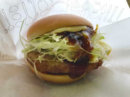 とり竜田バーガー